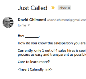 Prospecting Senior Recruiters and People Leaders in MM and Enterprise Space
