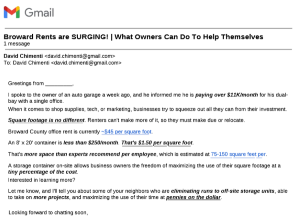 Targeted at Business Owners Short on Space